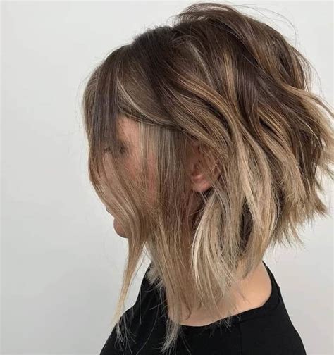 haircut short in front long in back